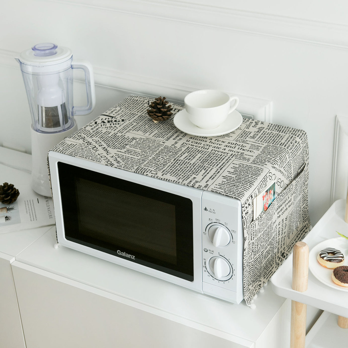 Multifunctional microwave oven electric oven cover cloth