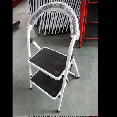 Household Folding Small Ladder Chair Dual-use Two Steps Three Steps Trestle Ladder Thickened Non-slip Large Pedal Step Stool