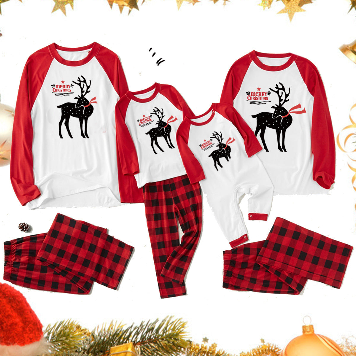 Christmas Home Service European And American Parent-child Clothing Christmas Home Service