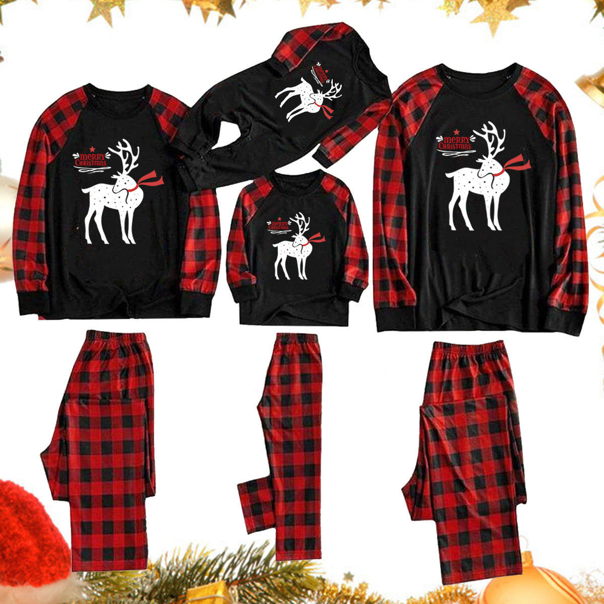 Christmas Home Service European And American Parent-child Clothing Christmas Home Service